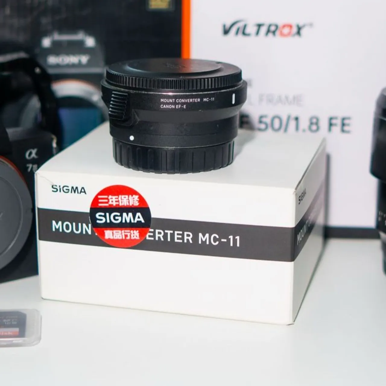 Adaptador Sigma Mount Converter MC-11 Canon EF-E