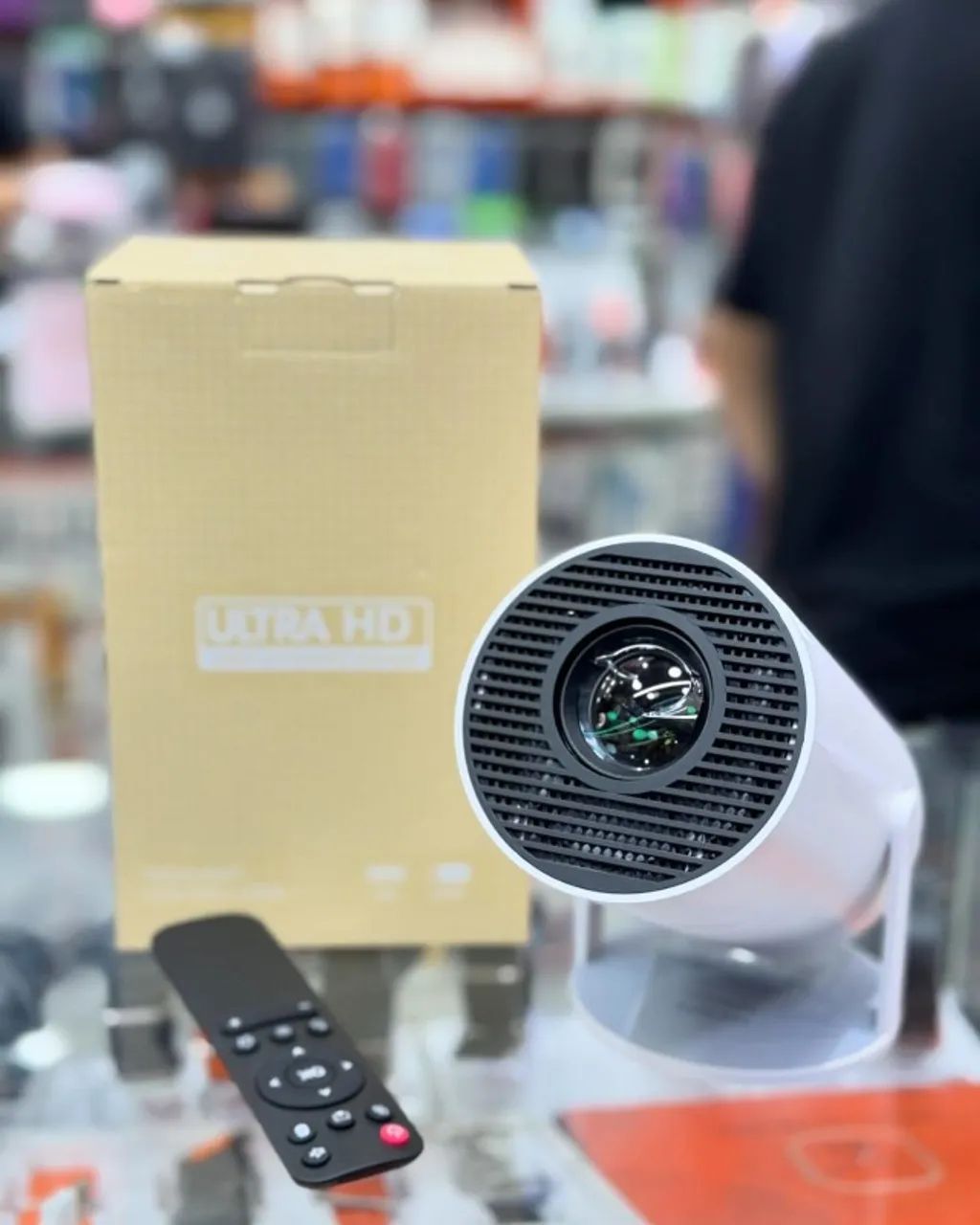 PROJETOR PORTÁTIL SMART 1080P - Android 11, WiFi, Bluetooth  ENTREGA RÁPIDA - Foto 3