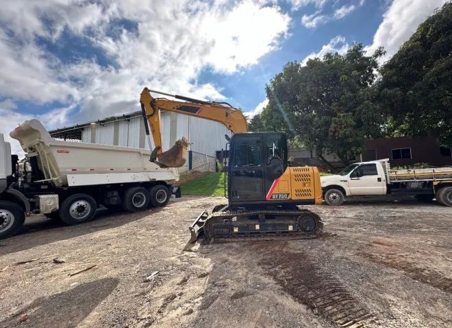 Escavadeira Sany 75 ano 2020 (repasse) - Foto 2