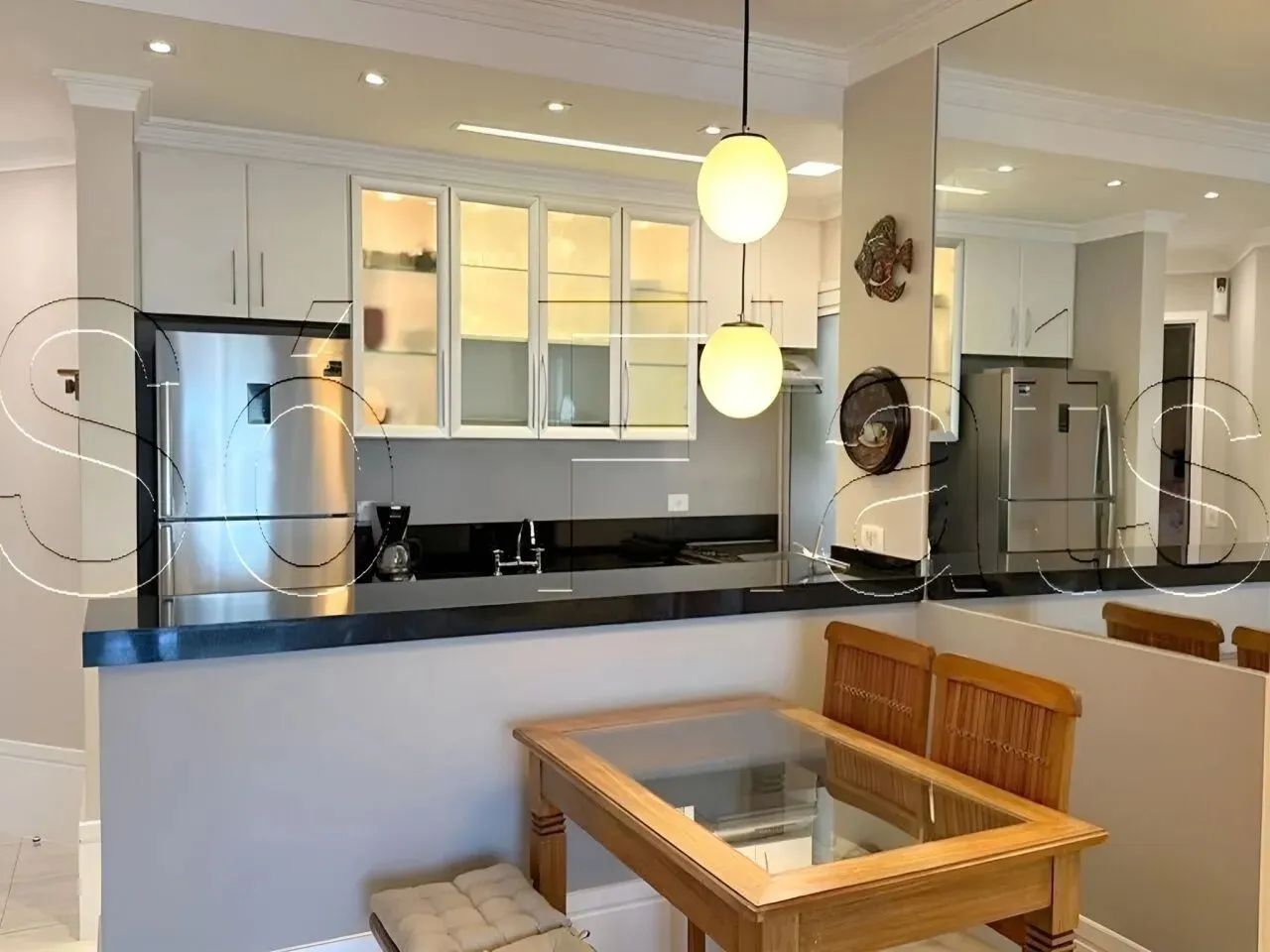 Apto disponível para locação contendo 75m² com 2 dormitório e 2 vagas de garagem no Brookl - Foto 3