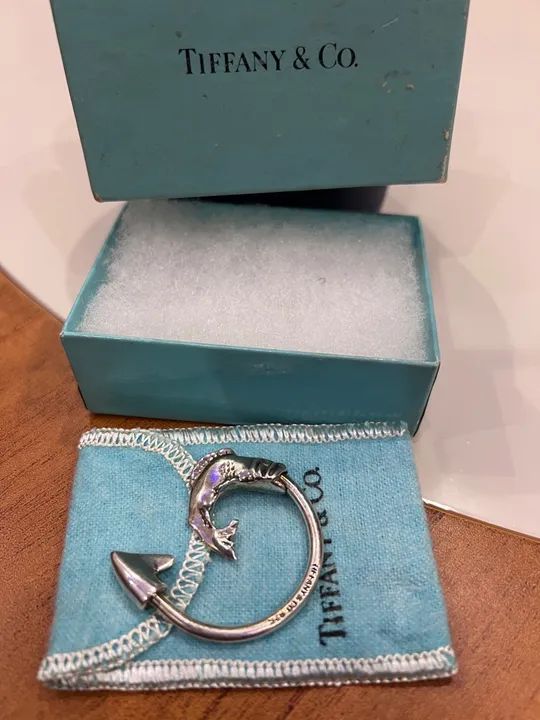 Chaveiro de Prata Esterlina Tiffany & Co. - Peixe - Foto 5