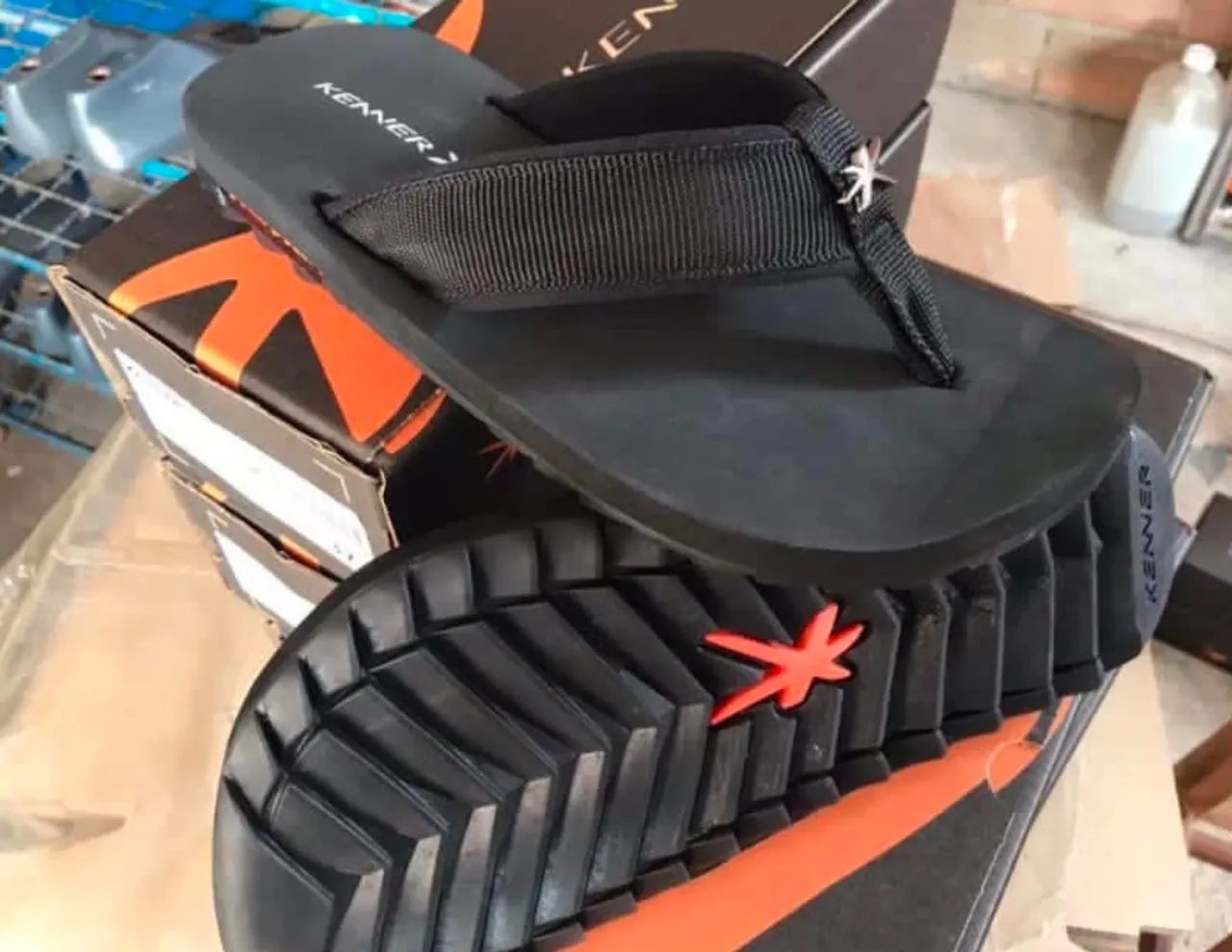 Sandália primeira linha Kenner Rivah - Foto 3