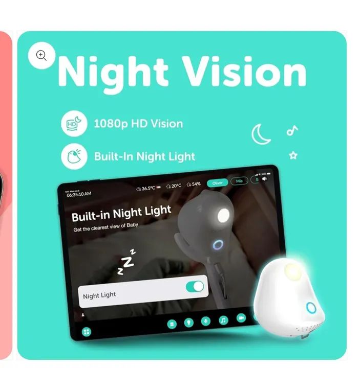 Babá inteligente, vários sensores! Importada e nova, aceito propostas.  - Foto 4