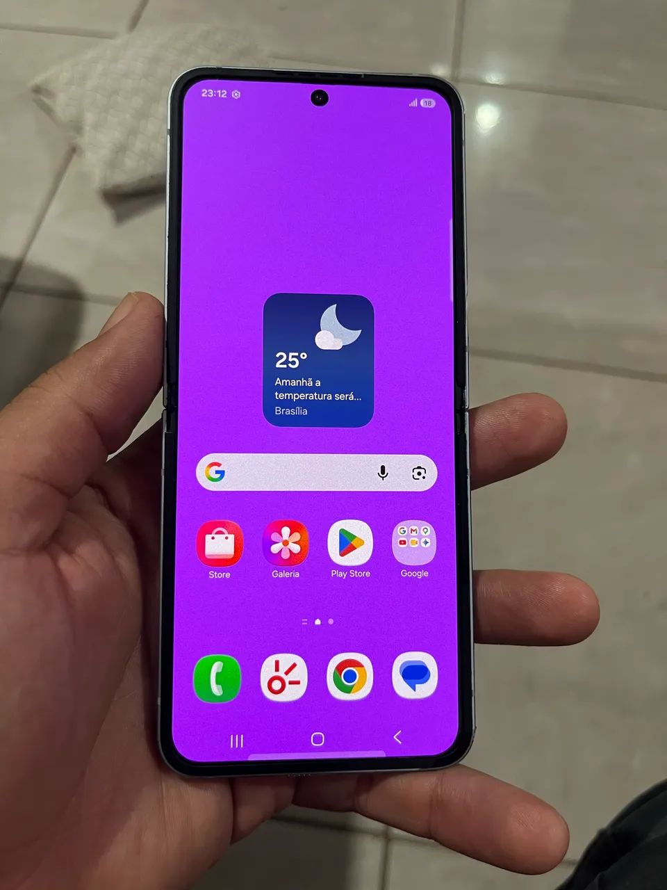 ZFLIP 6  256 GB zero R$1.850 pra hj  - Foto 4