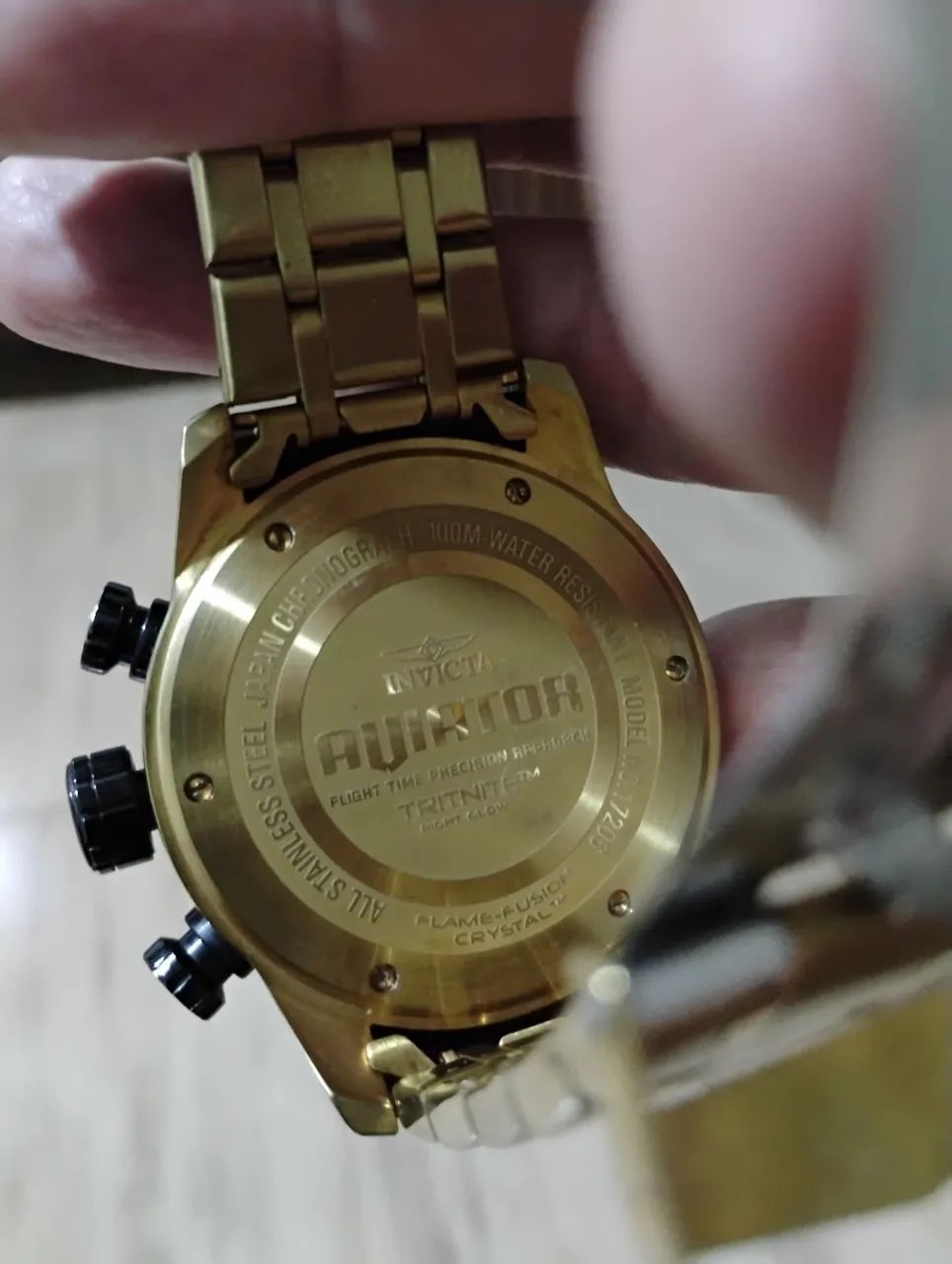 Relógio Invicta Aviator Tritnite Modelo 17206. - Foto 3