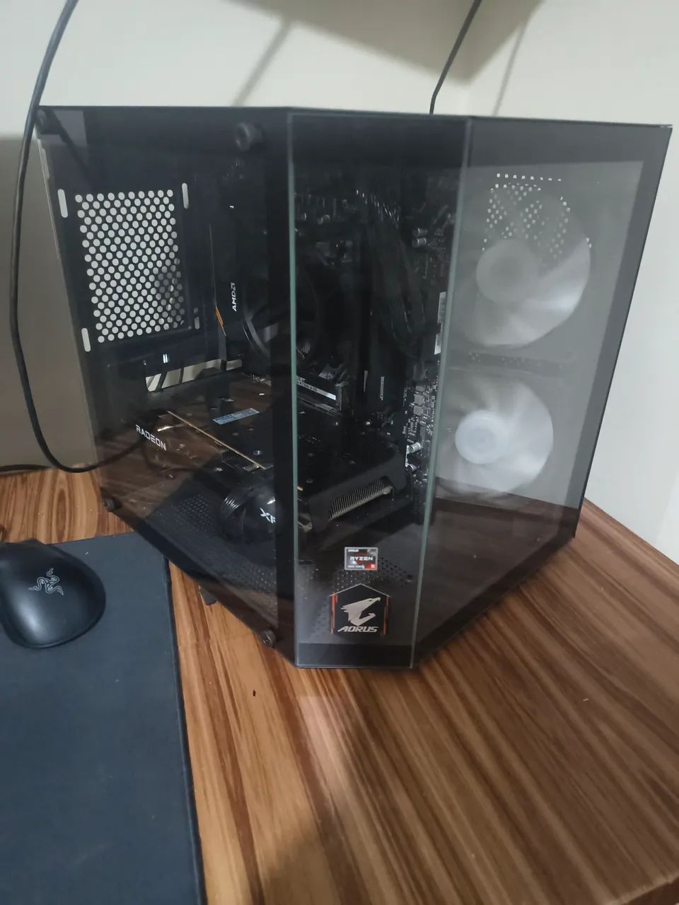 Pc gamer Ryzen 5 5500 e RX 7600 - Foto 2