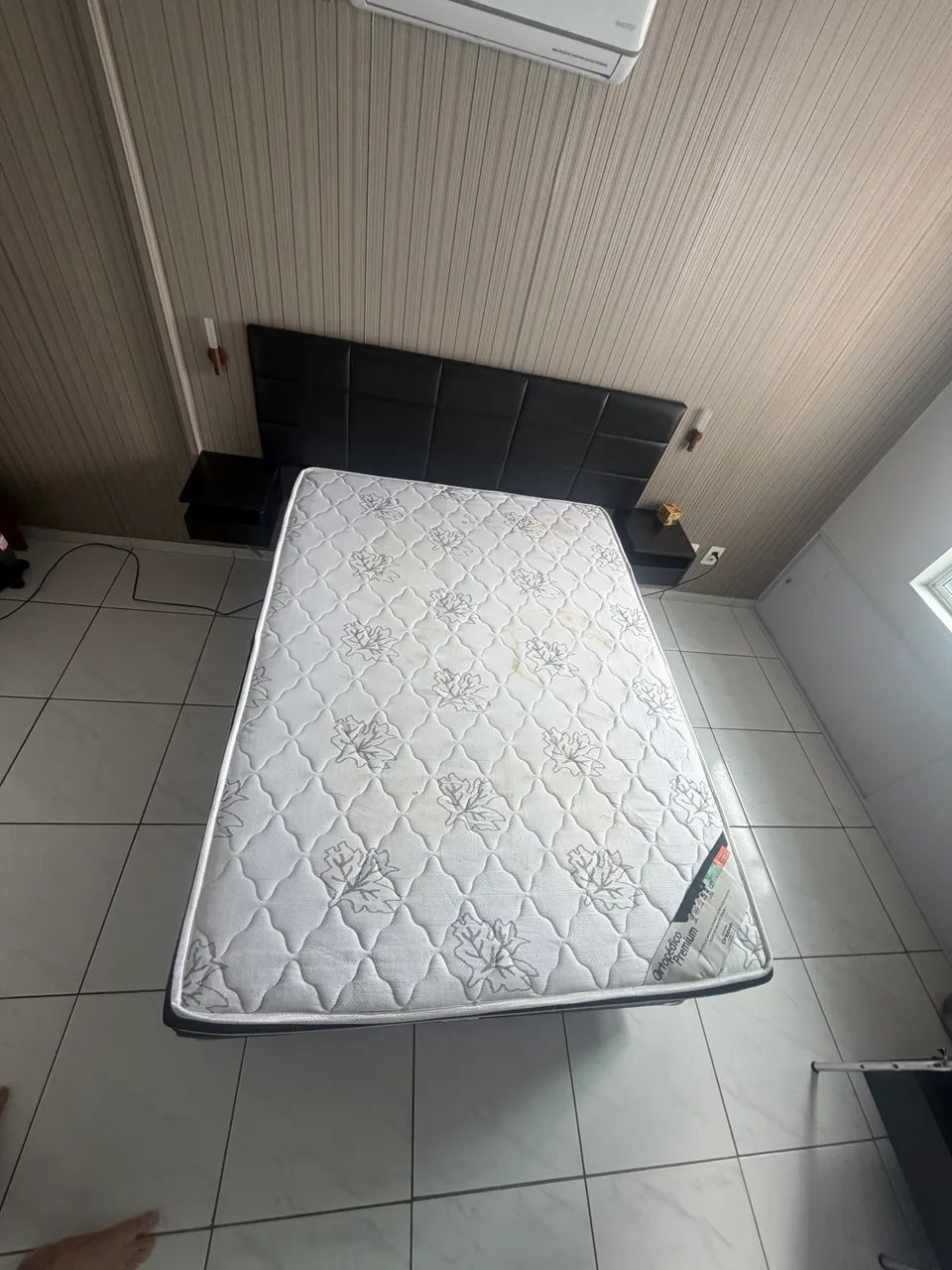 Cama Casal ortopédico ORTOBOM