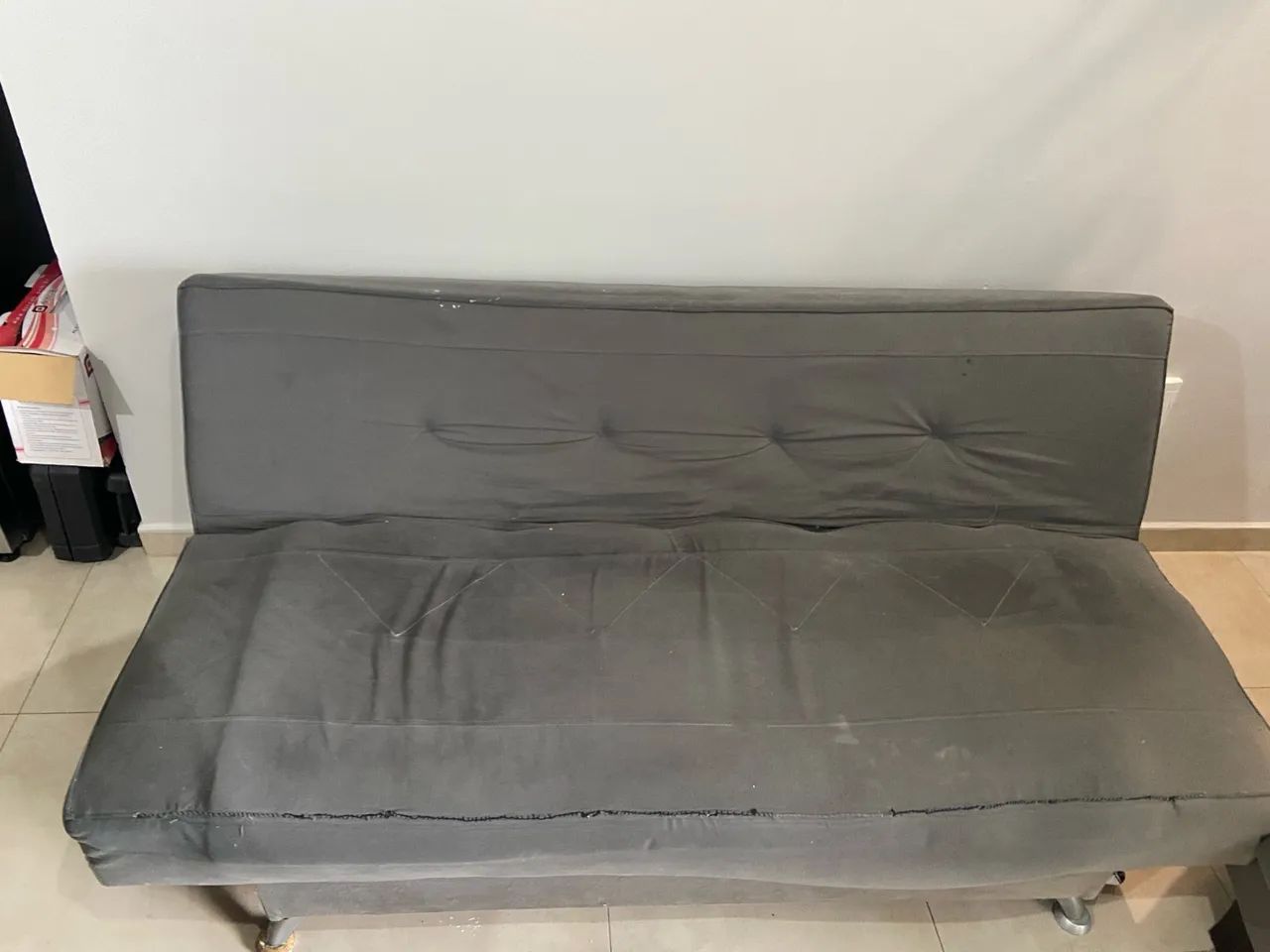 Sofá Cama Reformado e com marcas de Uso - Foto 4