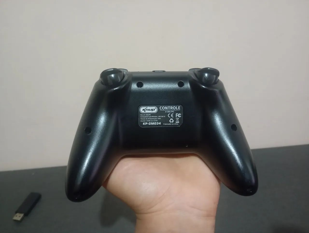 Controle via USB compatível com XBOX 360 e PC - Foto 2
