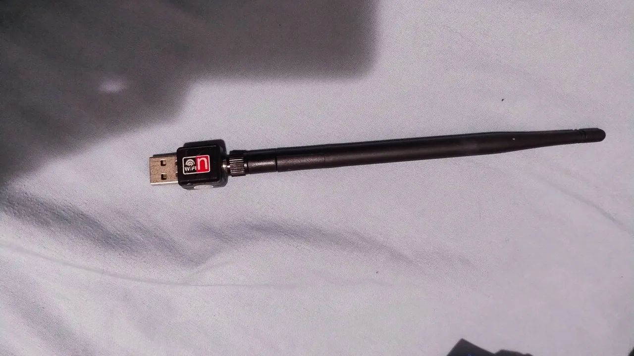 Adaptador wifi USB Para computador e notebook 