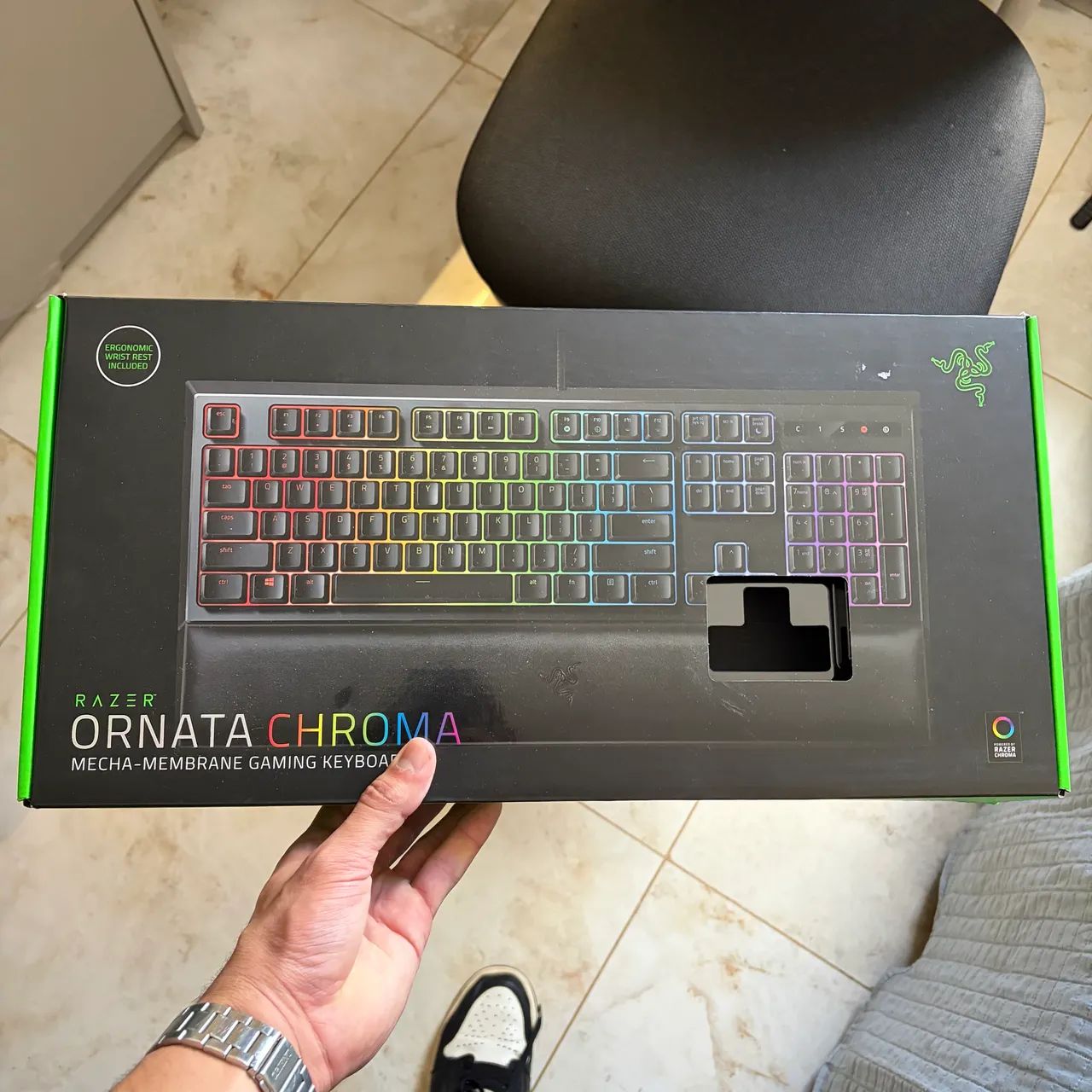 Teclado Gamer - Razer Ornata Chroma  - Foto 4