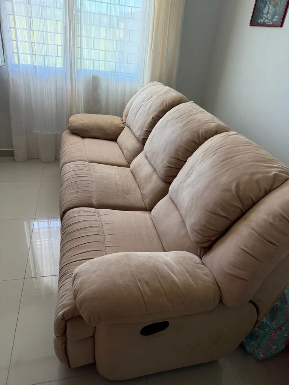 Sofá 3 lugares reclinável  - Foto 5