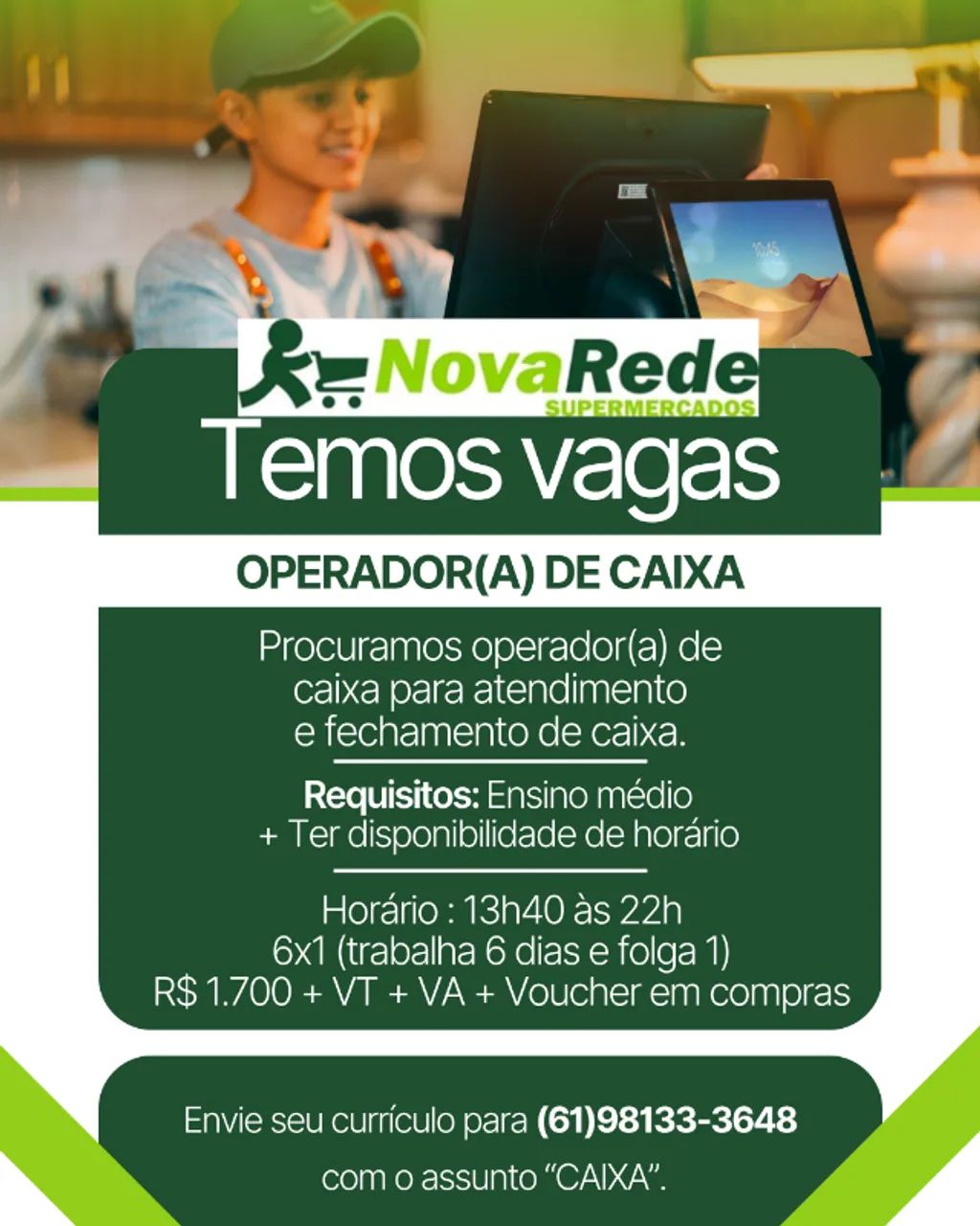 Operador de Caixa
