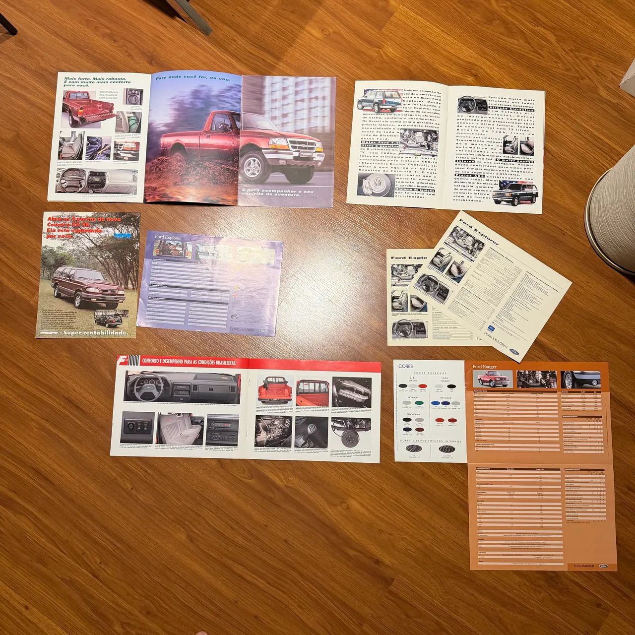 PROSPECTO FOLDER FORD RANGER, EXPLORER, F1000, SR - Foto 4