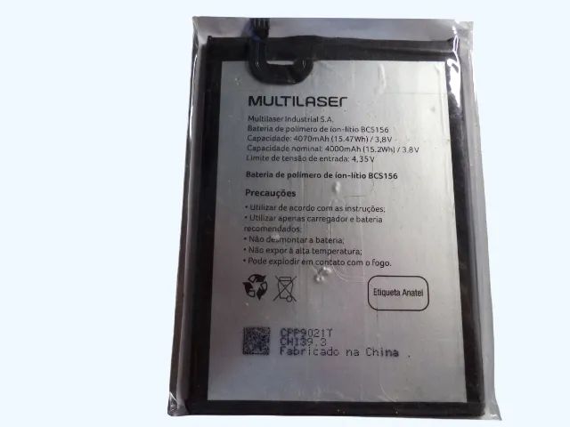 bateria original mod bcs156 multilaser g max 2