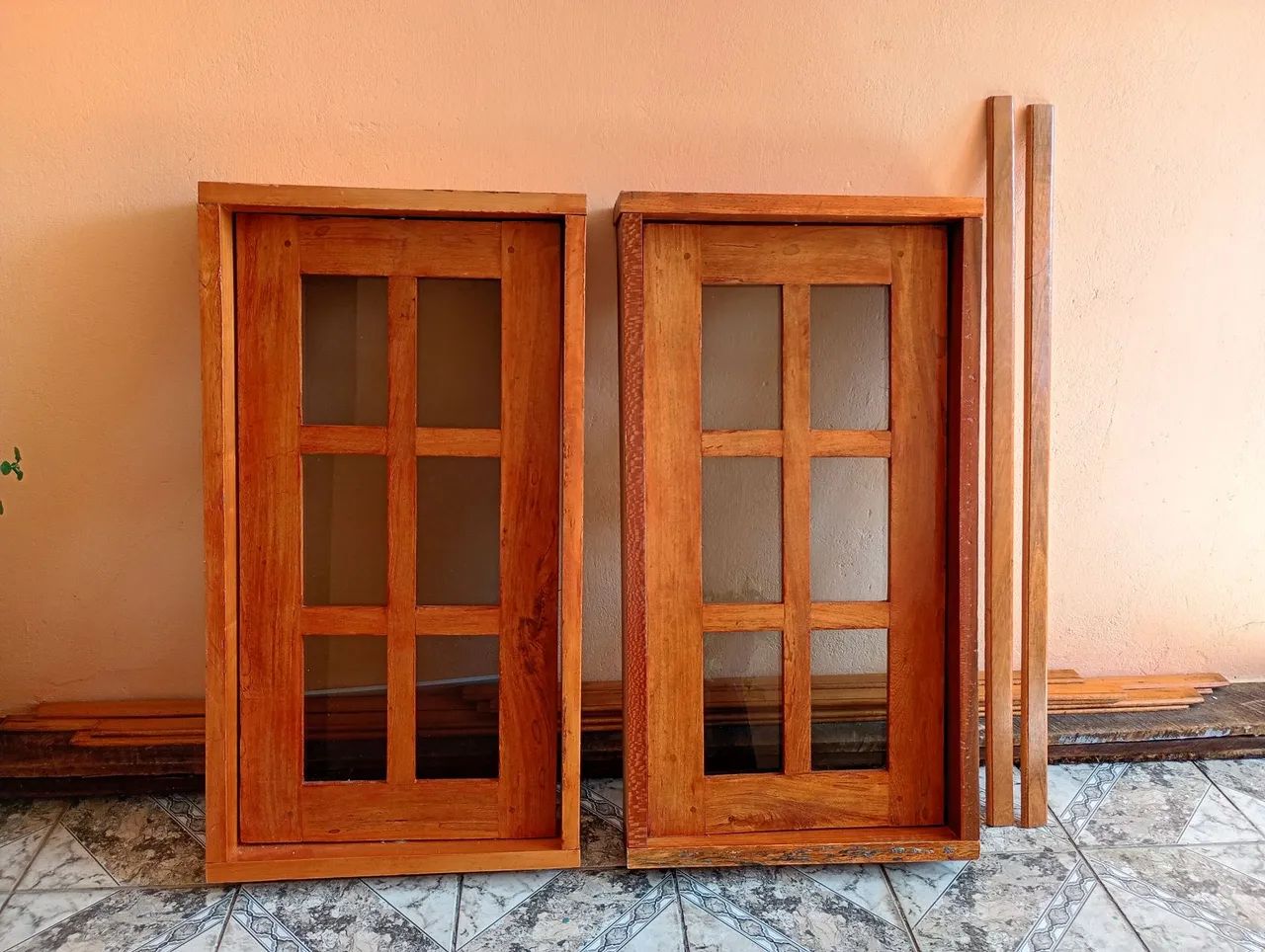 Janelas de madeira 