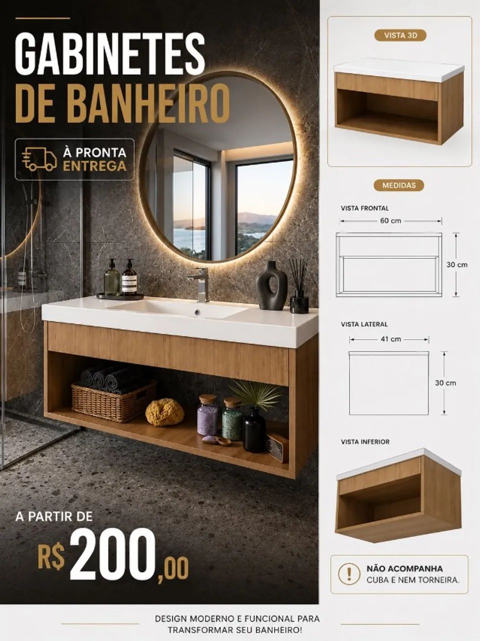 Ganite para banheiro