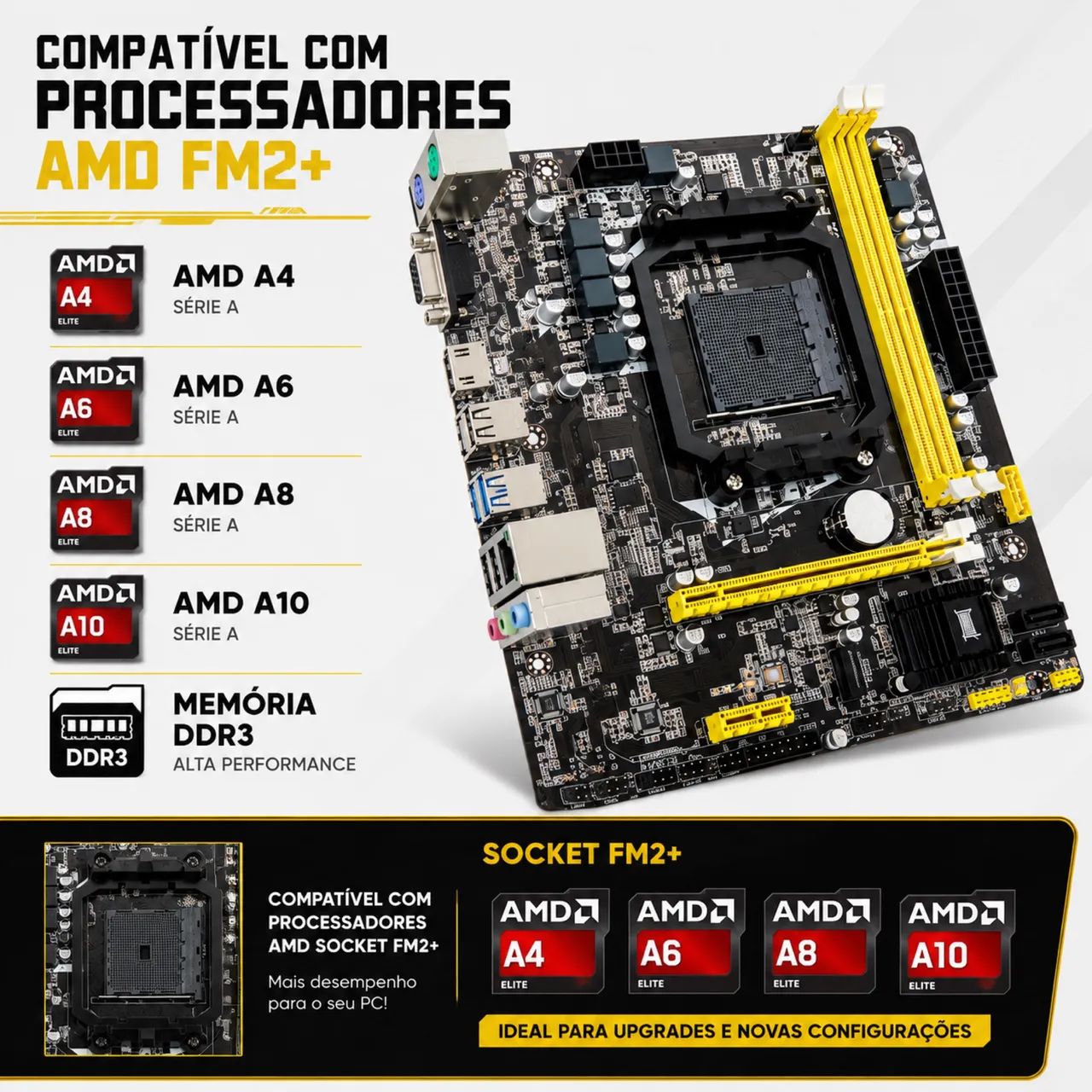 Placa mãe revender com saída hdmi  - Foto 3