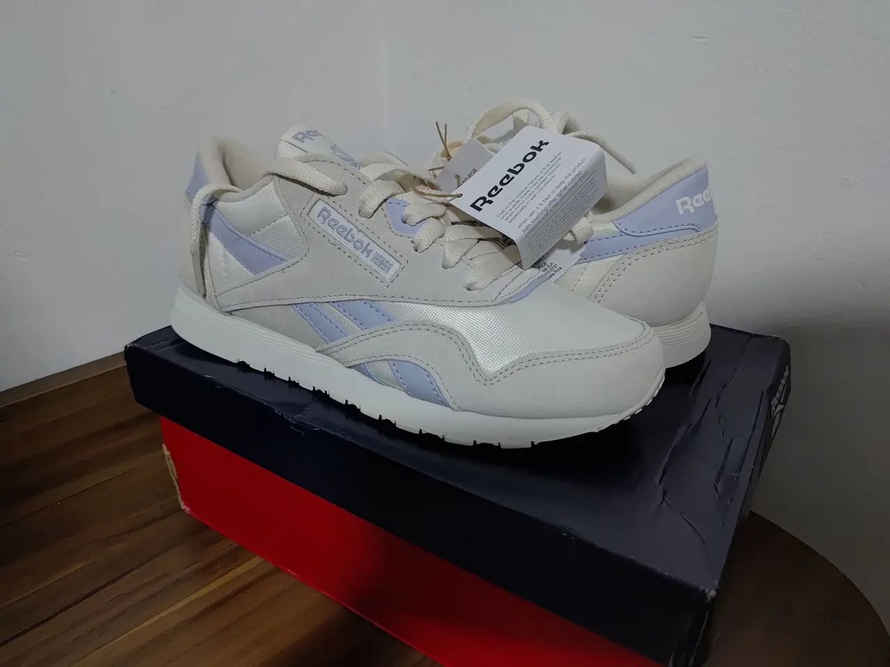 Tênis reebok classic nylon 35 - Foto 5