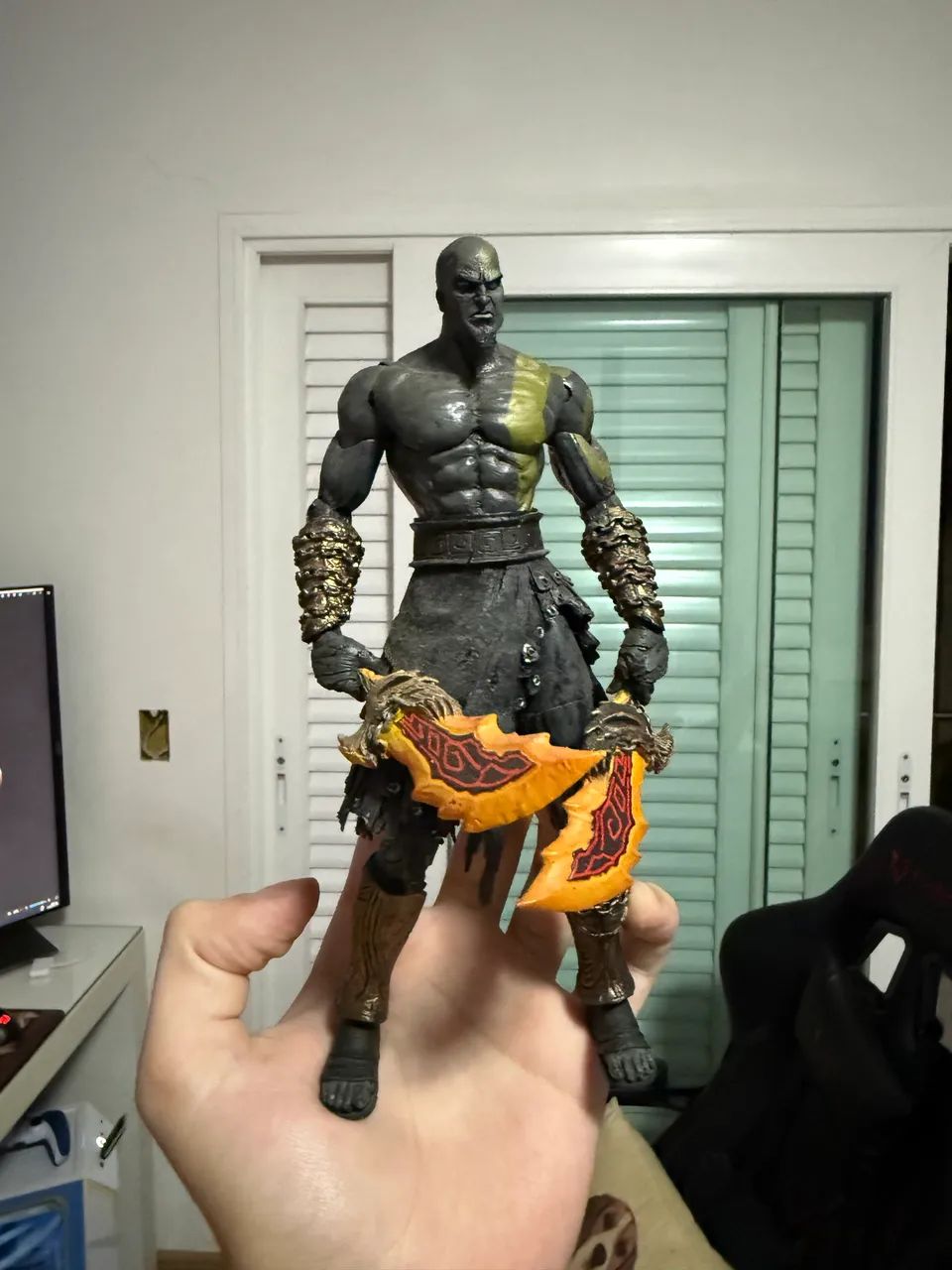 Kratos dark Odyssey Neca original - Foto 3