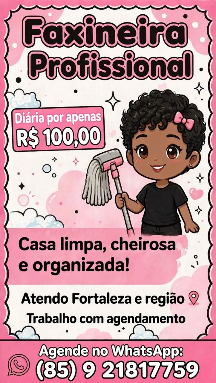 Faxina caseira 