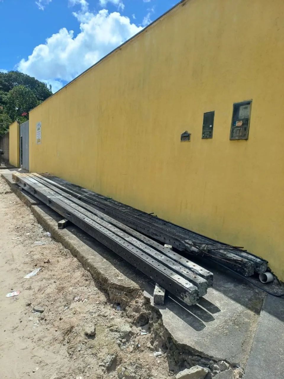 Postes de concreto 