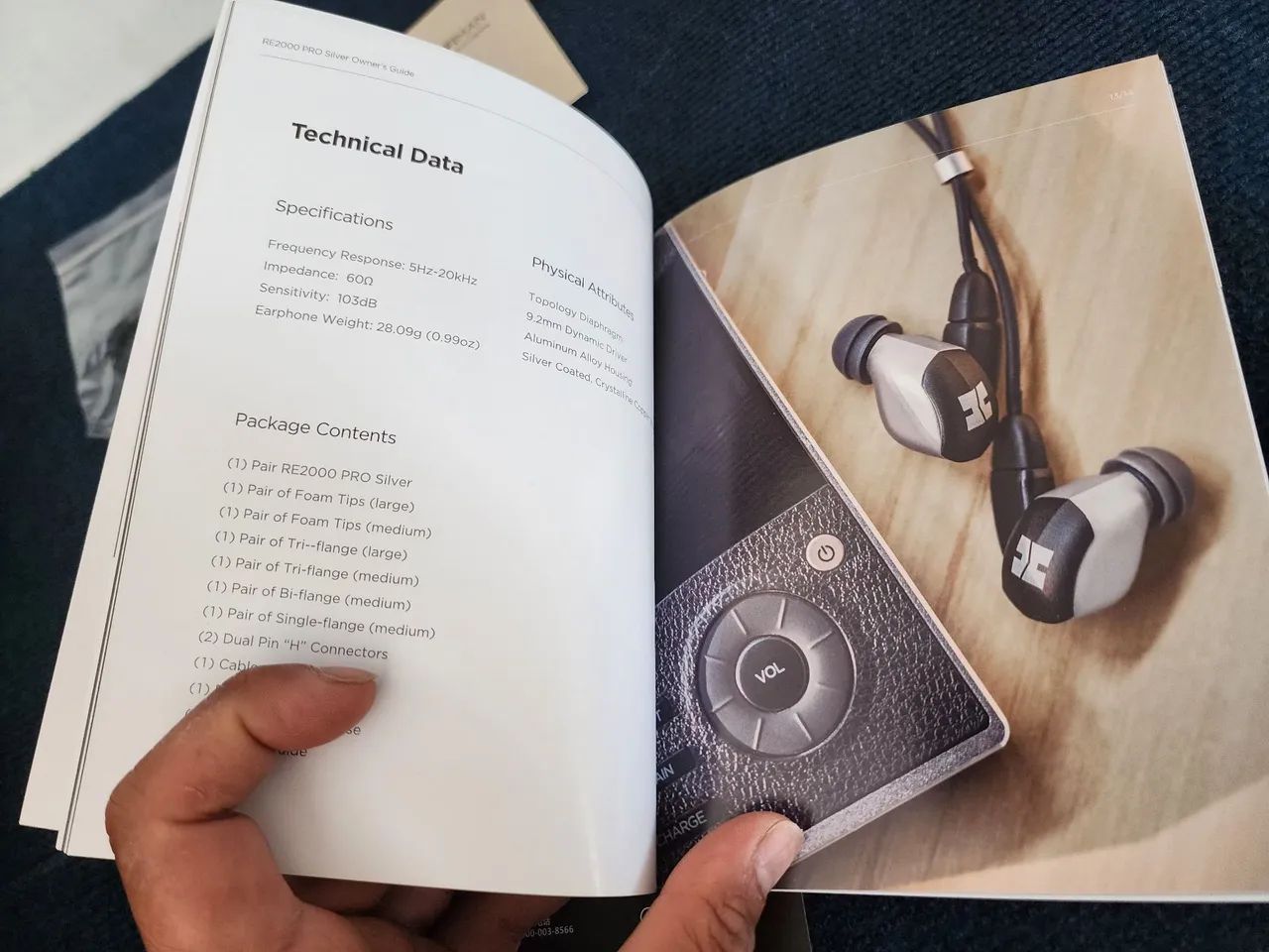 Hifiman Re2000 PRO Silver IEM Fone de ouvido High End  - Foto 5
