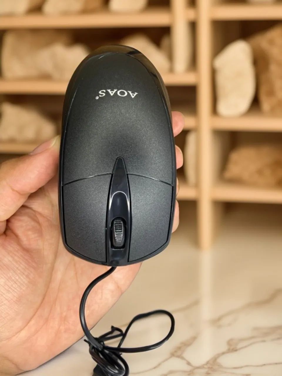 Mouse com Fio USB 1600dpi Aoas M29 an6