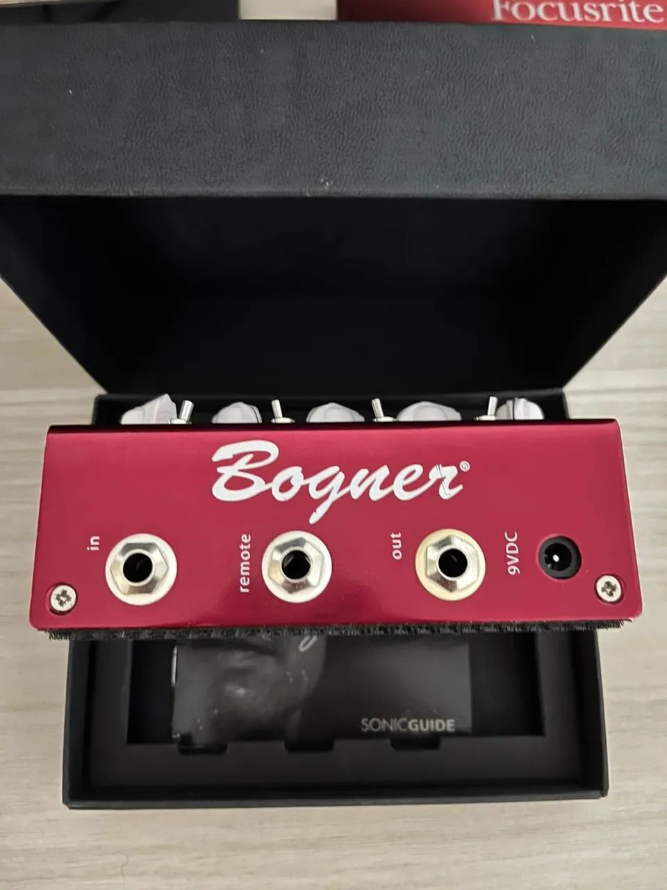 Pedal Bogner Ecstasy red - Instrumentos musicais - Santa Lúcia