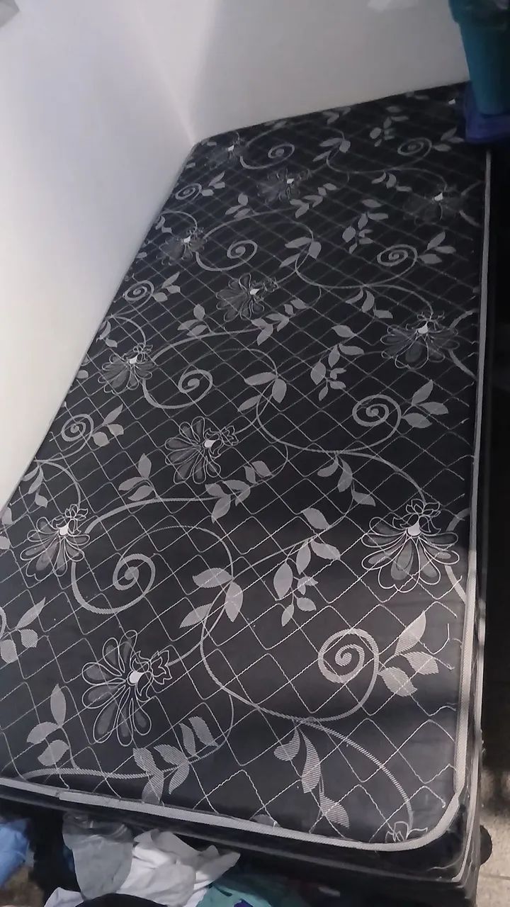 Cama box colchão conjugado solteiro  - Foto 2
