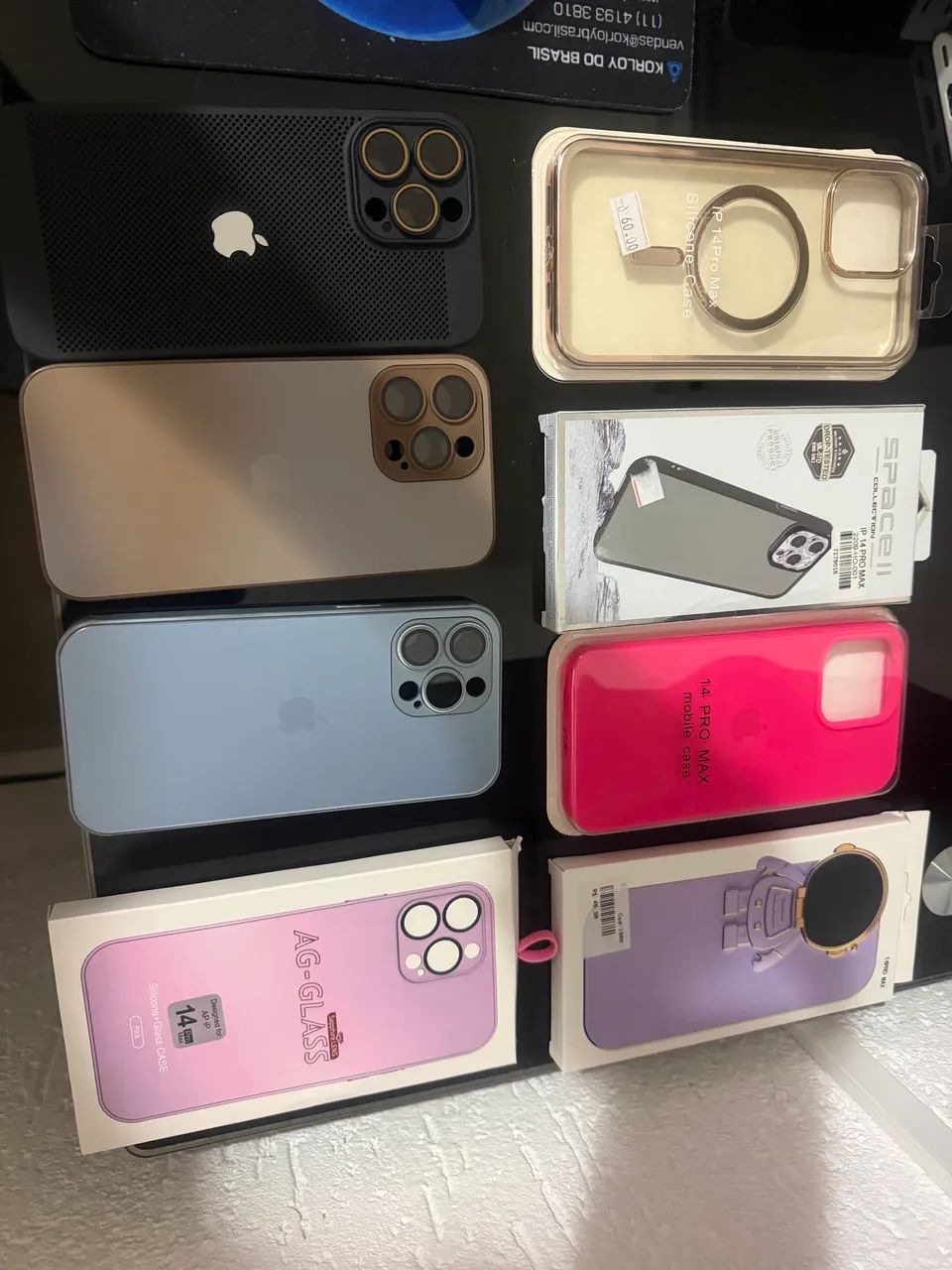 8 Capinhas para iPhone 14 Pro Max  - Foto 2