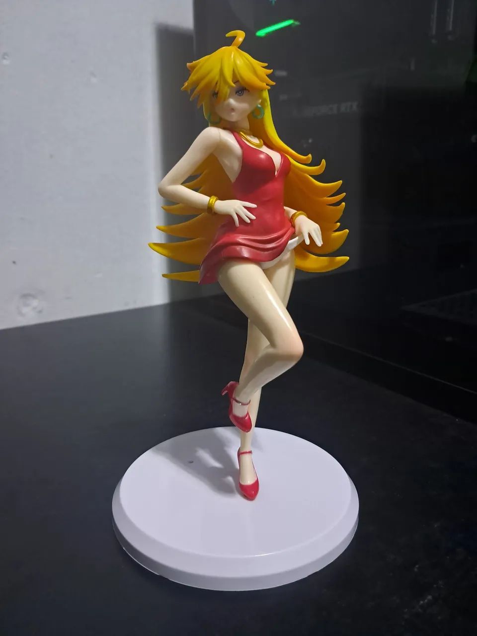 open lace back dress Panty Stocking with Garterbelt Panty Anarchy Cosplay Costume  lemailwigs