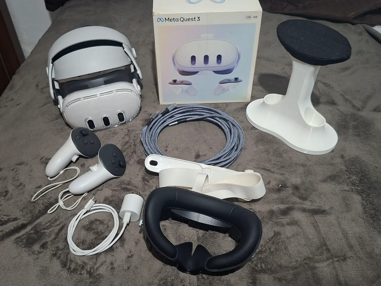 Meta Quest 3 128gb + bobovr S3 pro - Peças e Acessórios de Vídeo