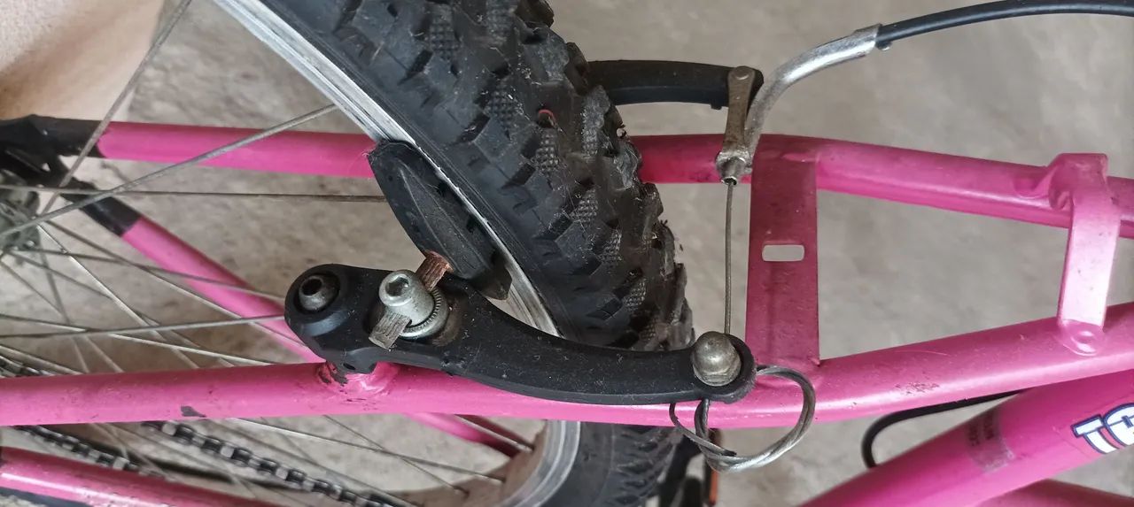 Bicicleta Aro 26 Rosa  - Foto 3