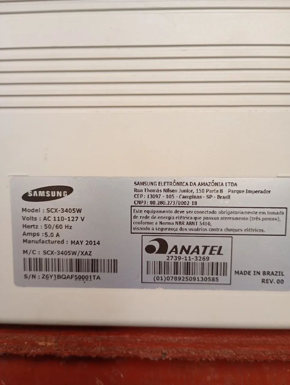 IMPRESSORA SAMSUNG SCX-3405 w - Foto 5