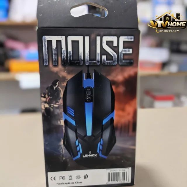 Mouse Gamer Com Fio + Entrega Grátis - Foto 3