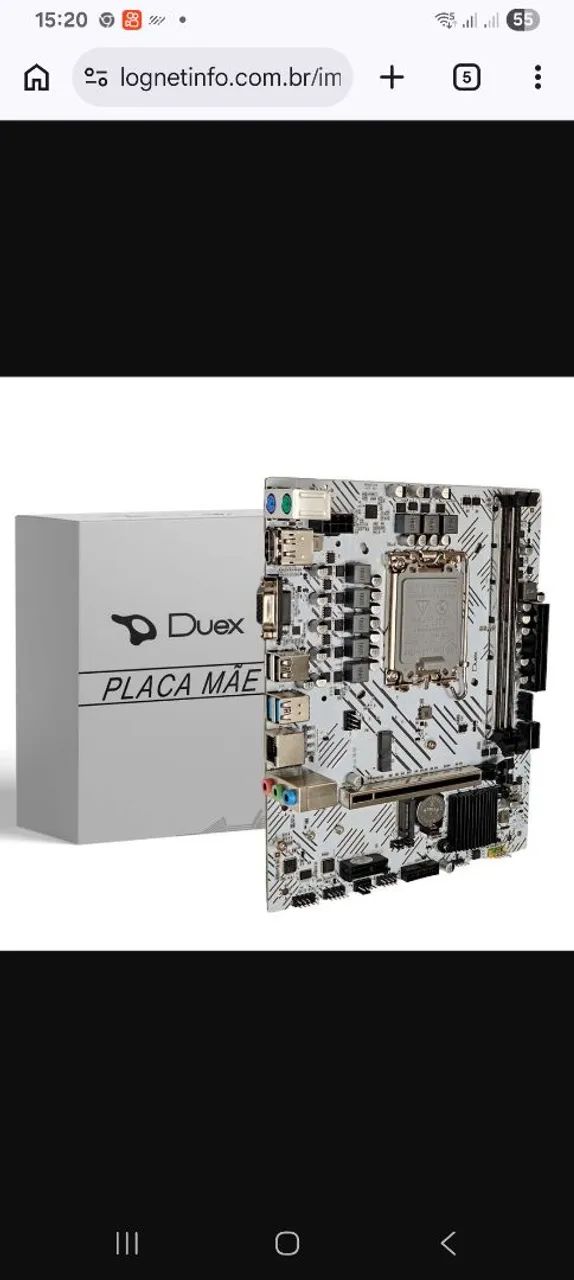 Placa mãe DXH610ST, LGA1700 