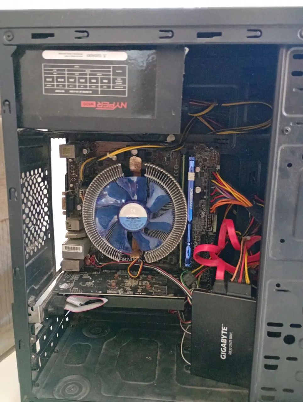 CPU COMPLETA PLACA MÃE COM DEFEITO - Foto 2