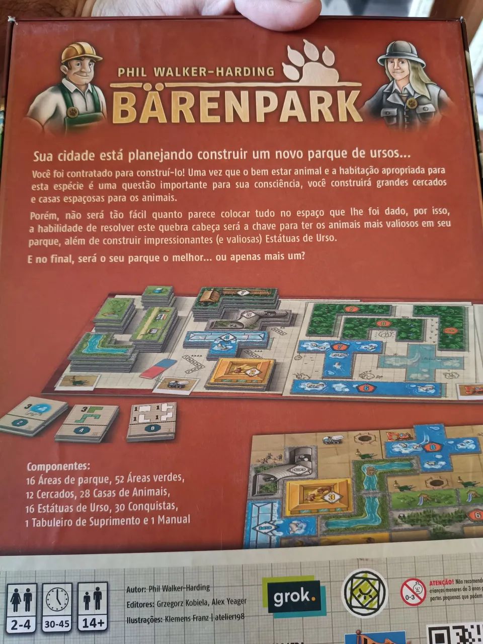 Bärenpark - Board game/Jogo de tabuleiro  - Foto 3