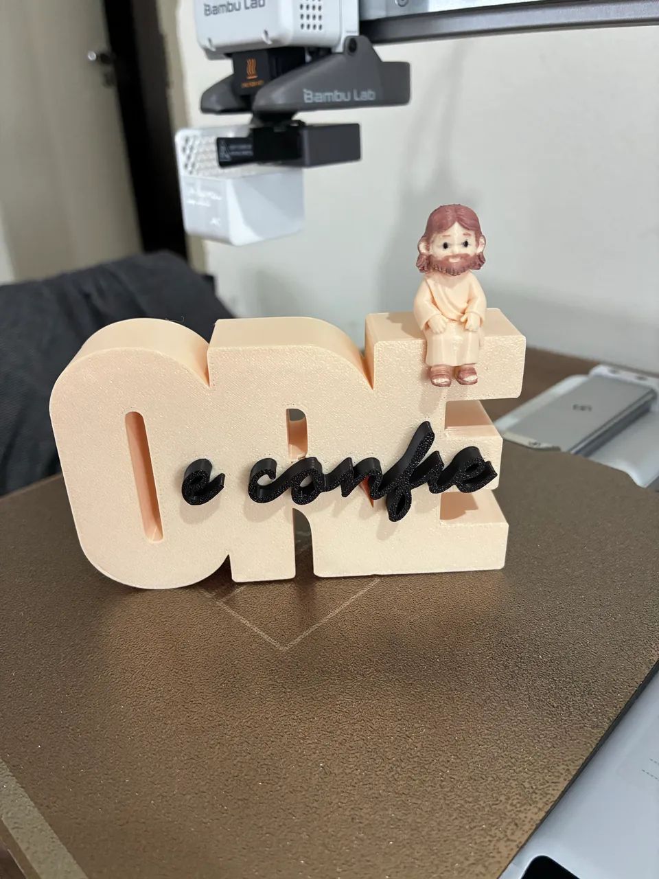 Placa decorativa Ore e Confie - Foto 2