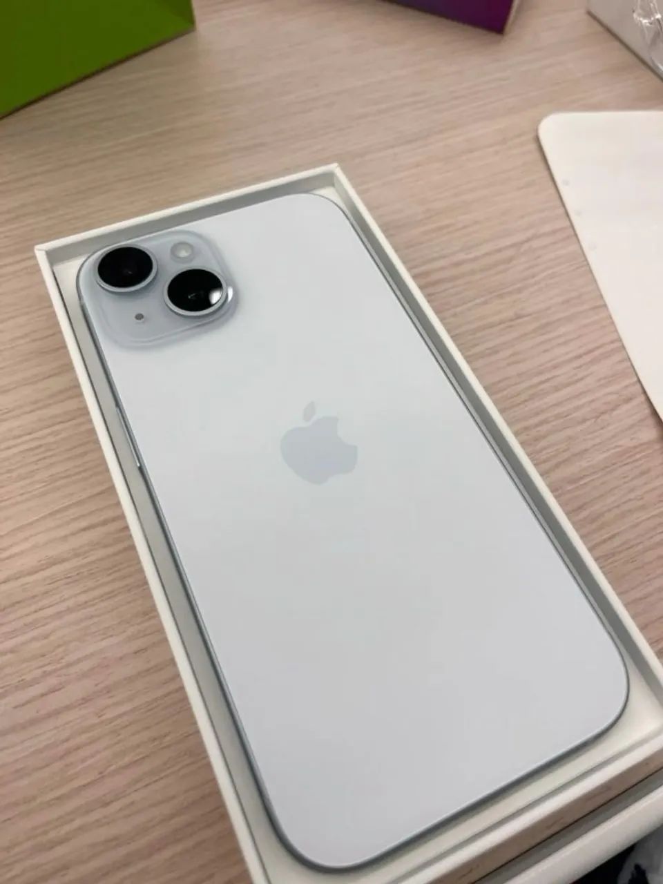 Iphone 15 - 128G GB - Cor: Azul - Foto 3