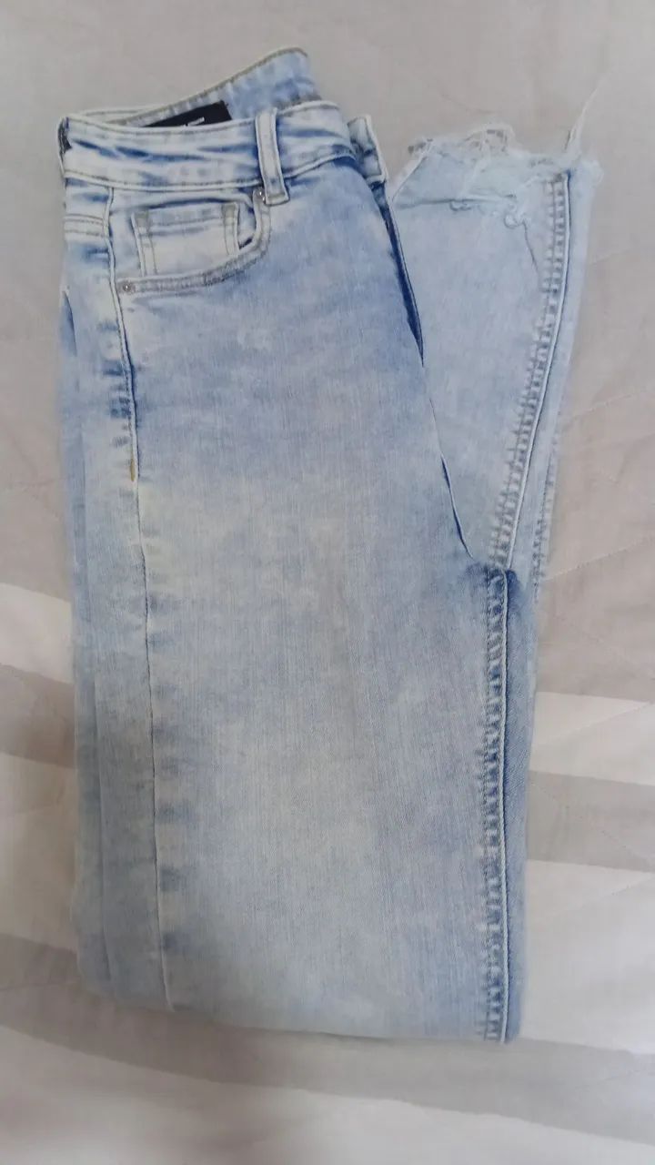 Calça Jeans Tally Weijl Light Blue - Importada (Alemanha)