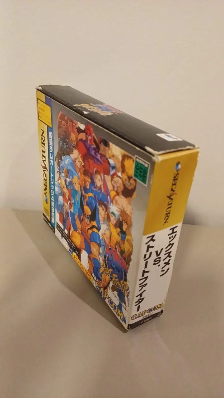 X-men Vs. Street Fighter - ORIGINAL - Sega Saturn - Japonês
