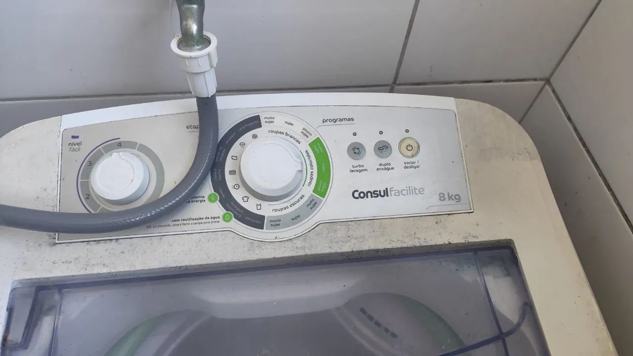 VENDO MAQUINA DE LAVAR 8K USADA - Foto 3
