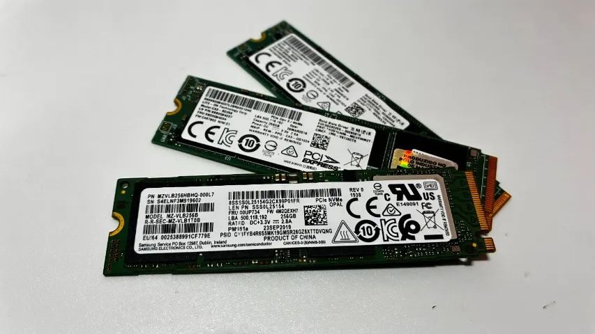 Kit 3 SSD Nvme 256GB - Foto 2