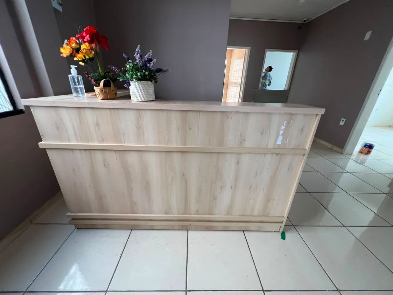 Balcão recepção 