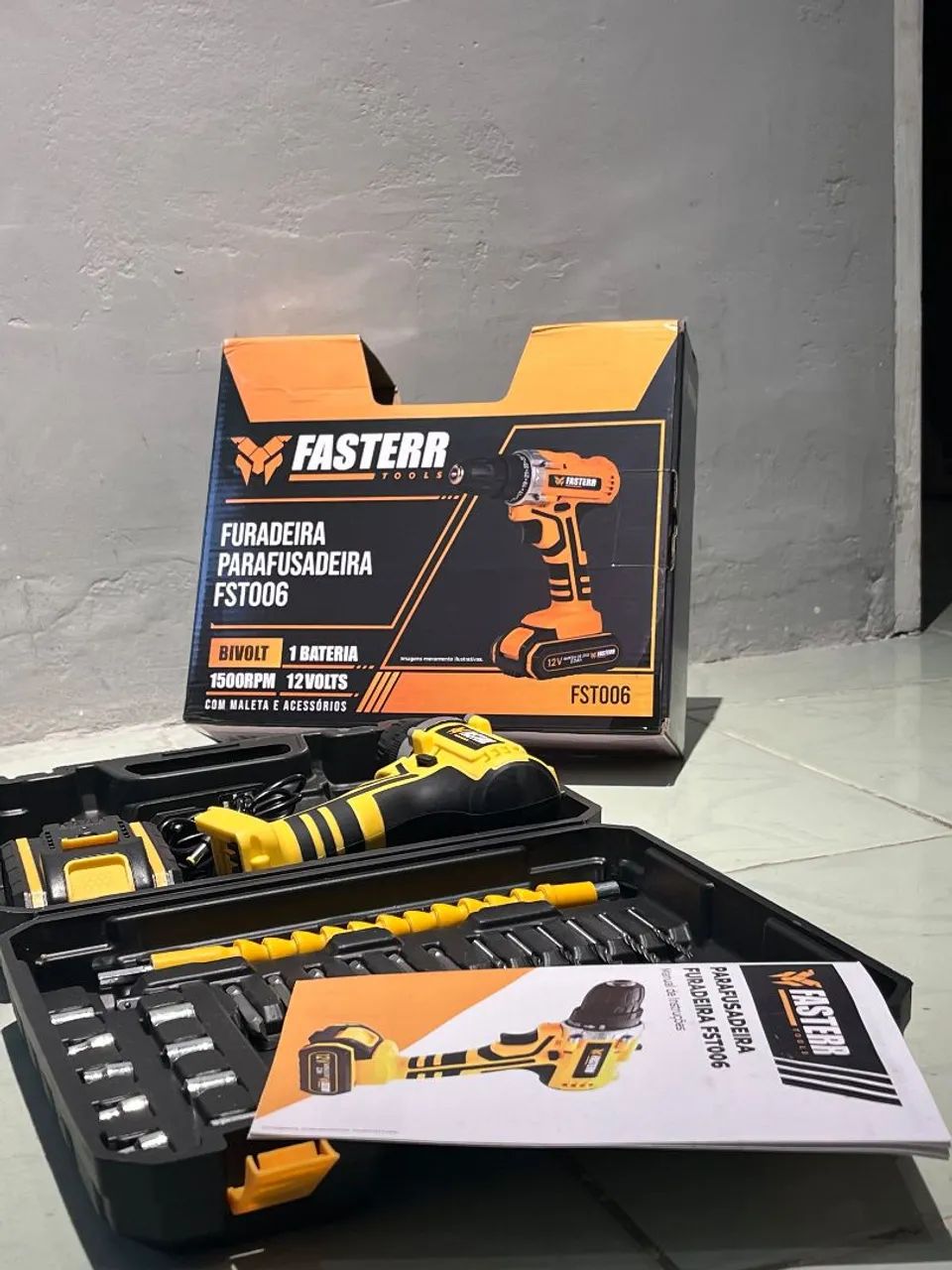 Kit de Furadeira e Parafusadeira  - Foto 4