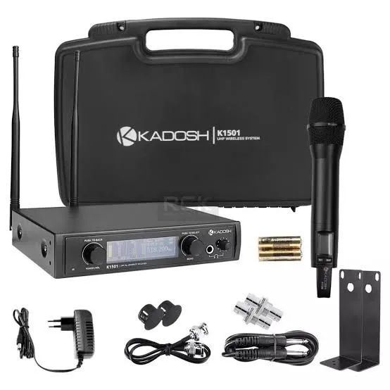 Microfone  kadohs  1501 no case troco por sx600 pago volta - Foto 3
