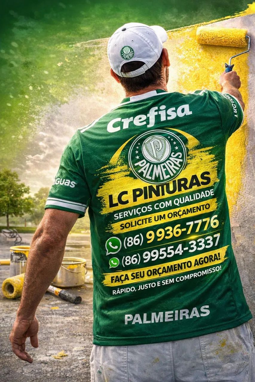 Pinturas predial e residencial em geral.