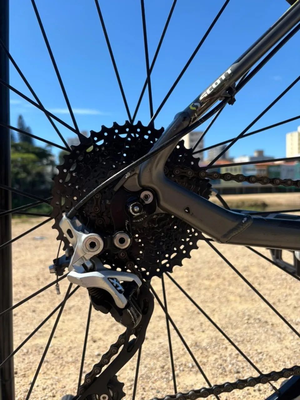 Bicicleta Seminova A29 Scott Scale Deore XT 30v Cinza - Foto 2
